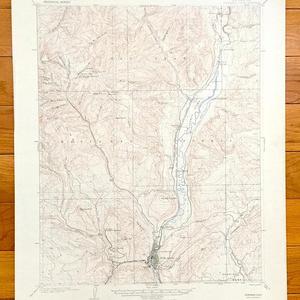 Antique Durango, Colorado 1907 US Geological Survey Topographic Map – Animas, Rockwood, Hermosa, San Juan National Forest, La Plata County