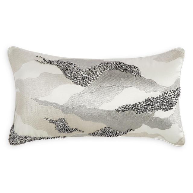 Hudson Park Collection Marble Wave Decorative Pillow, 12" x 22" - 100% Exclusive
