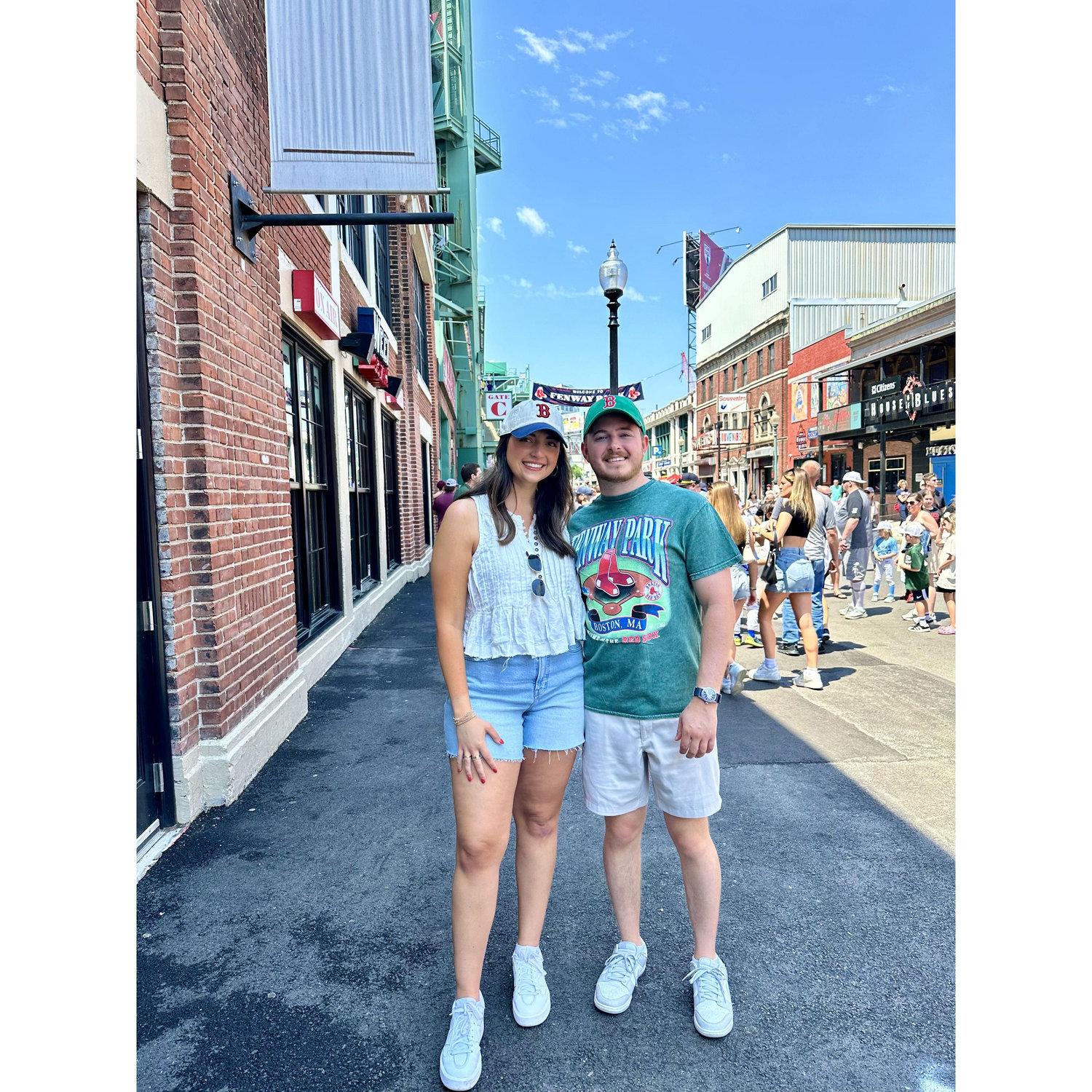 Our first trip together to Boston, MA. It made us want to explore the world together!