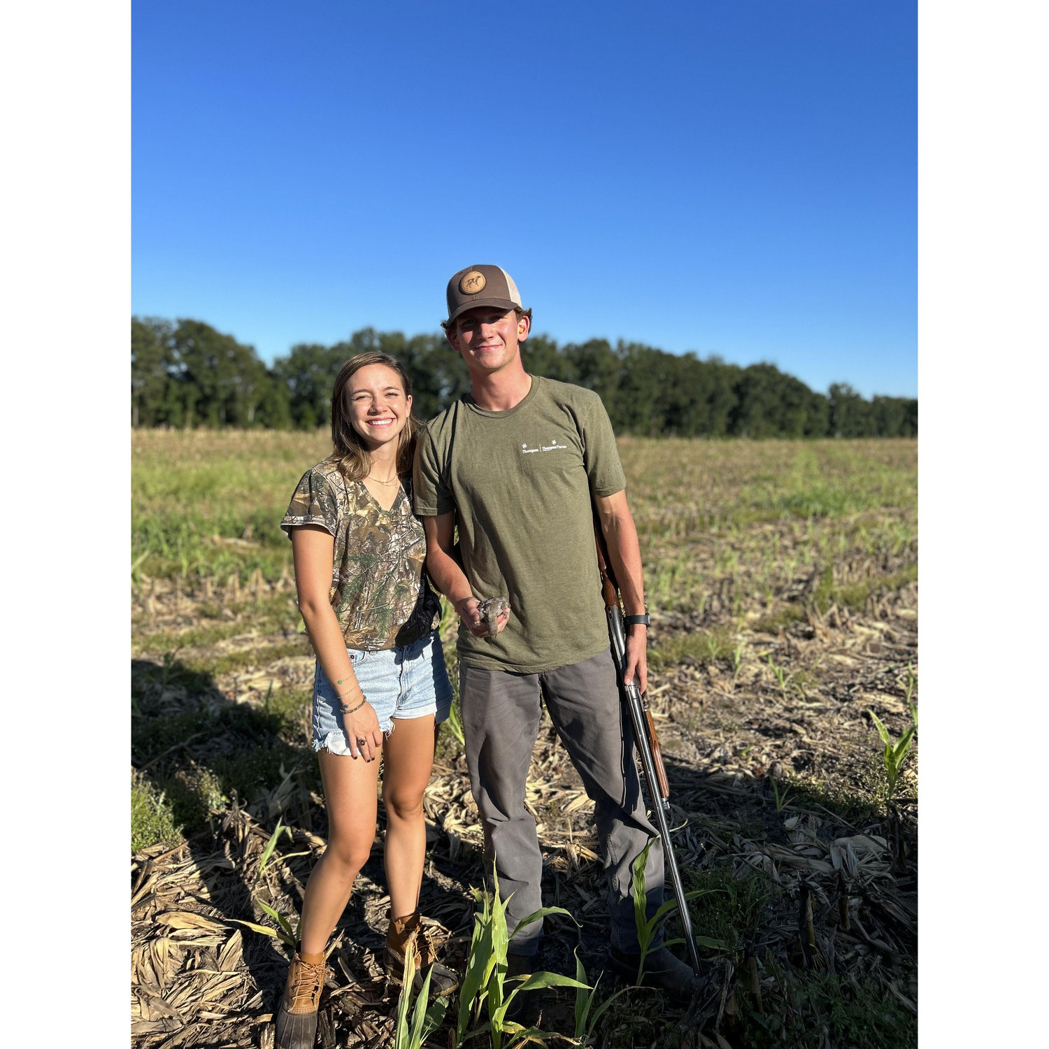 Rhame's first Labor Day dove hunt in Pinewood (a VERY big deal)