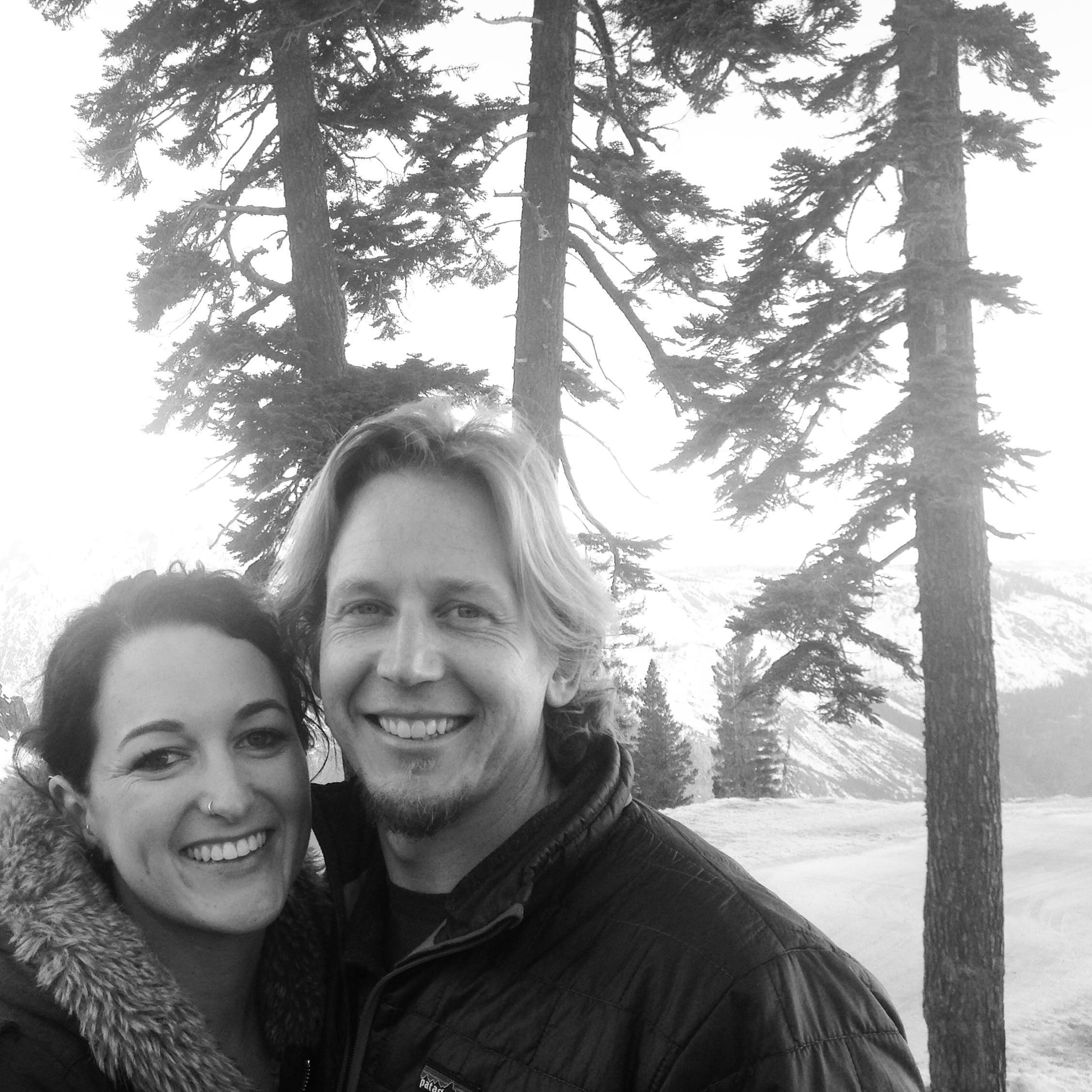 Our first year in Bear Valley...Allison told Max she loved him a few hours after this photo was taken.