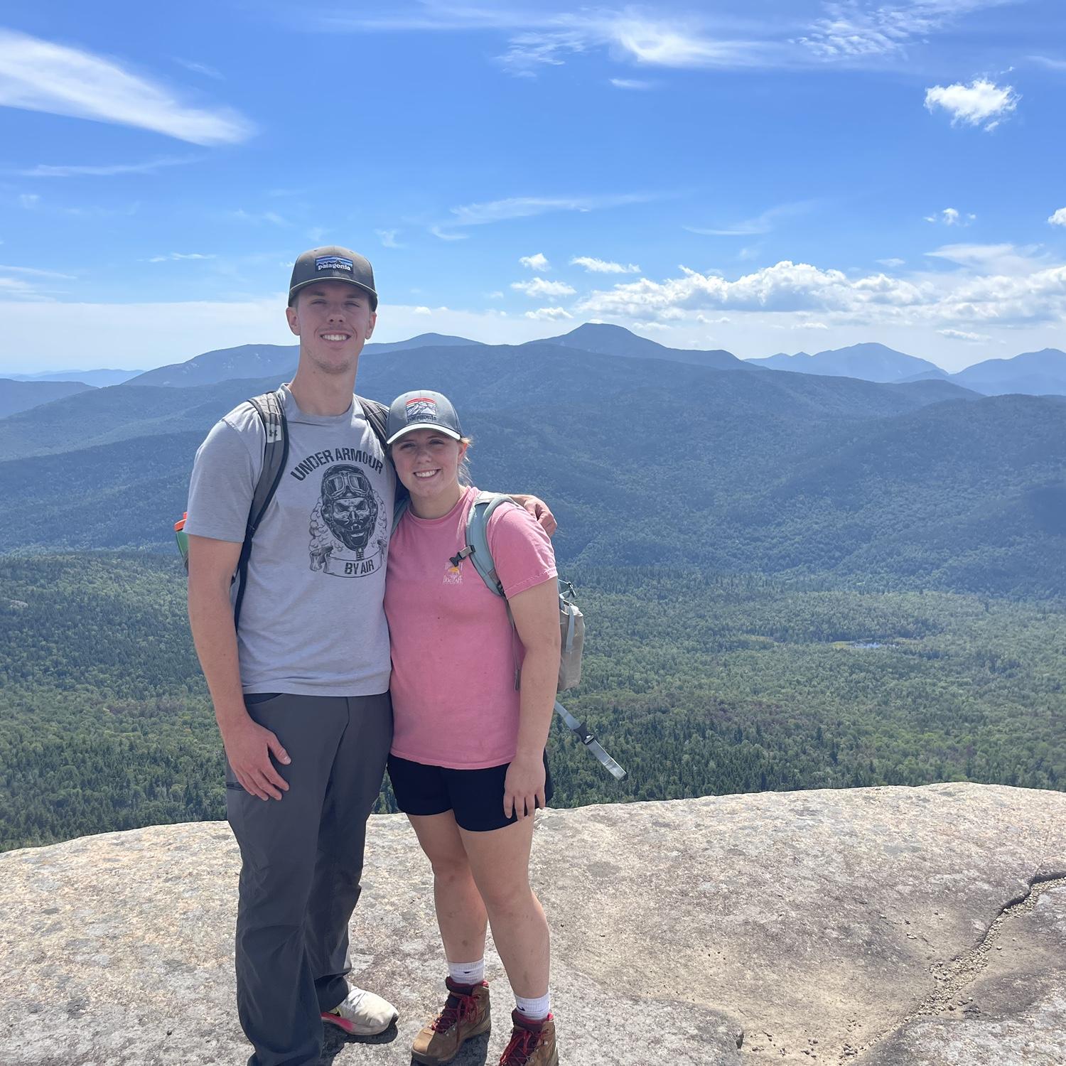 One of our many hikes!
