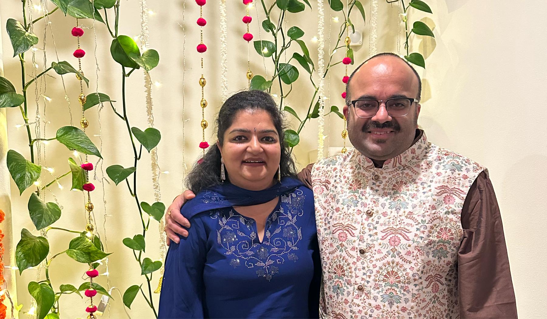 Anubha Goel and Manish Saigal's Wedding Website