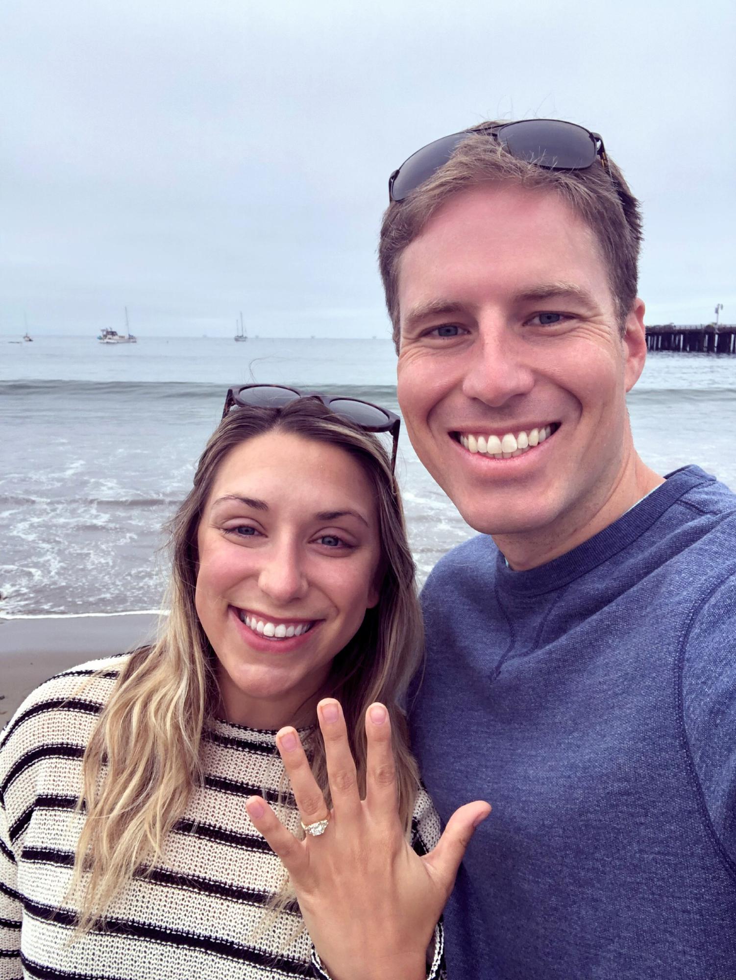 July 1, 2021 - He Asked, I said Yes! - Stearns Wharf, Santa Barbara CA
