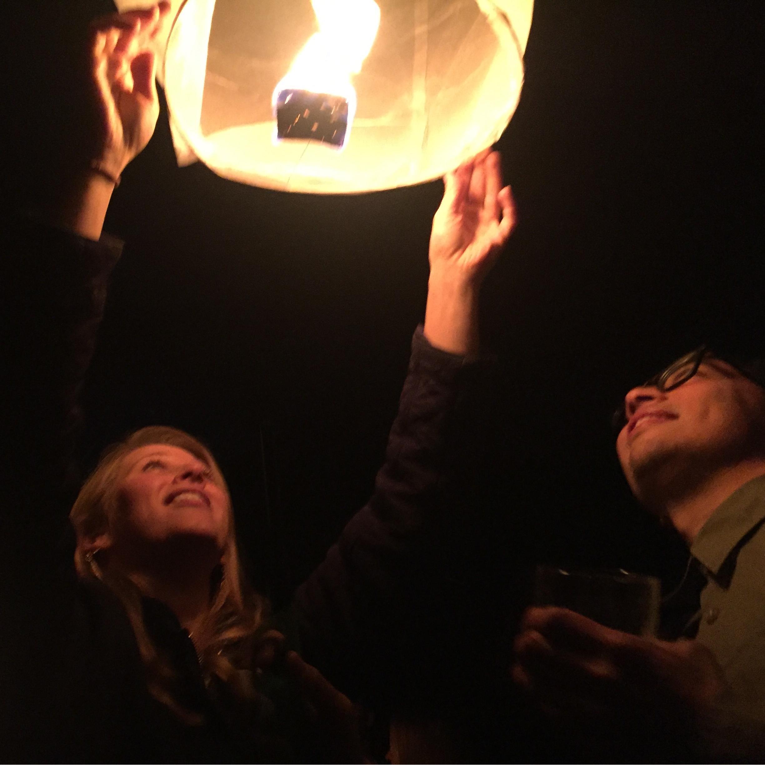 The flames of love were kindled as mexicranian tamales dipped in borsch were topped with sour cream.