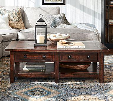 Pottery Barn Benchwright Rectangular Coffee Table