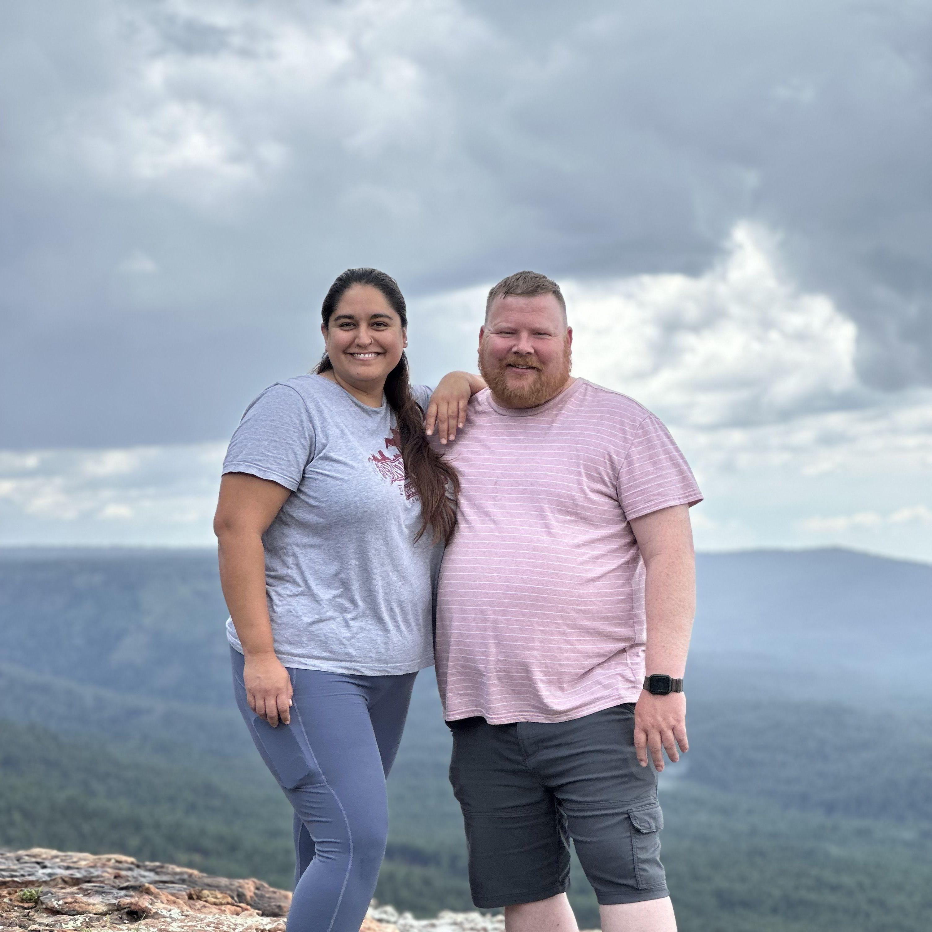 Standing on the edge of where our forever begins. August 2024, northeast of Sharp Creek.