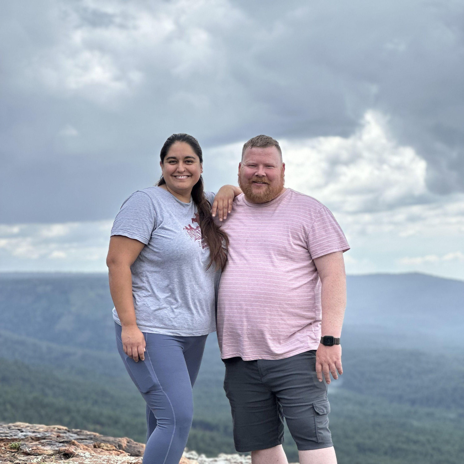 Standing on the edge of where our forever begins. August 2024, northeast of Sharp Creek.