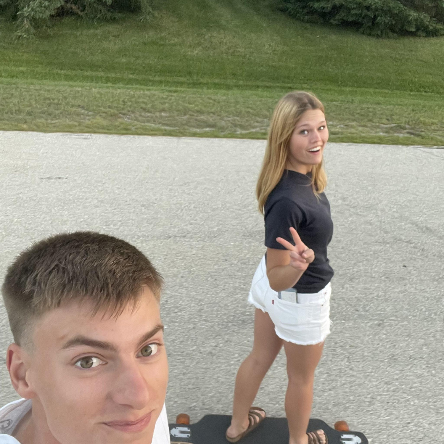 One of our many long boarding dates