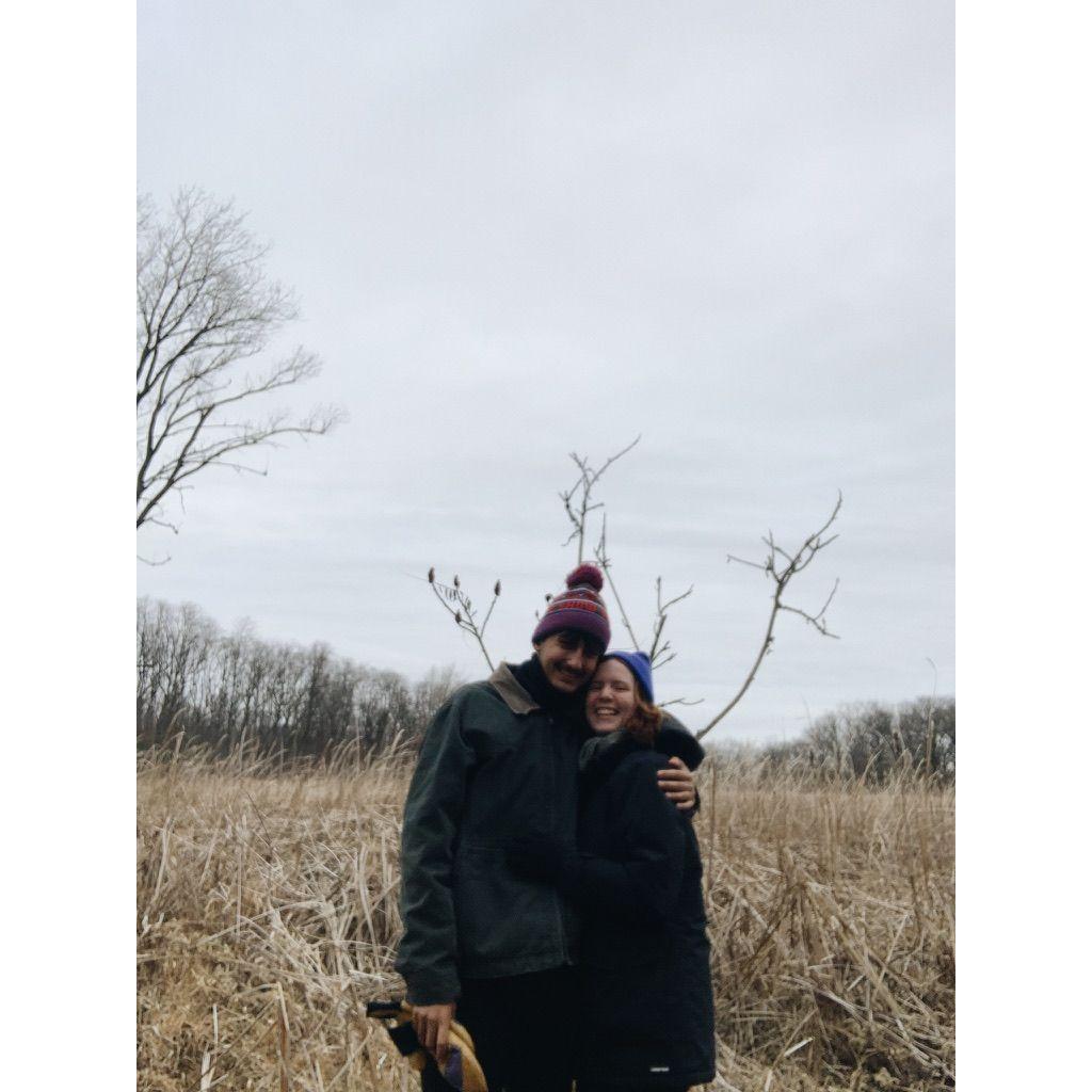 When we were reunited after over 4 months of long distance when E was in Thailand and A in Chicago