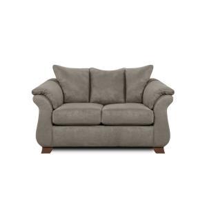 Chelsea Home Furniture Payton Sensations Grey Loveseat-196702-L-SG - The Home Depot