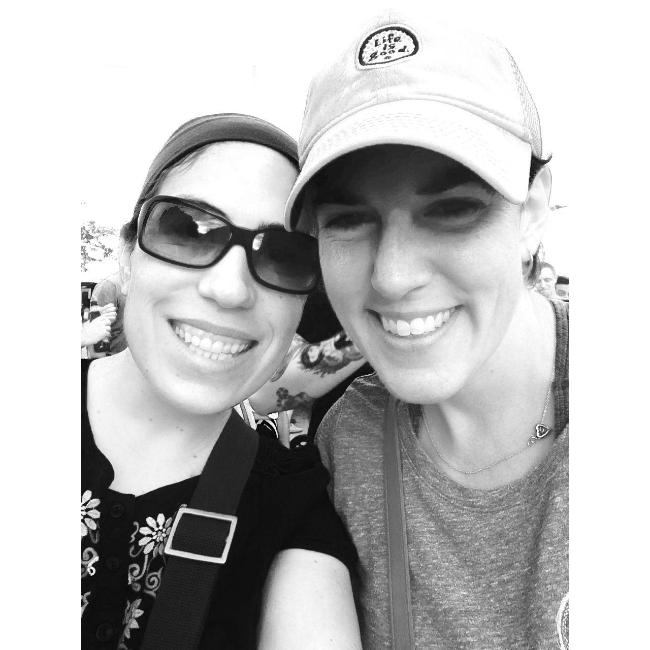 At a food truck festival in Charlotte!
