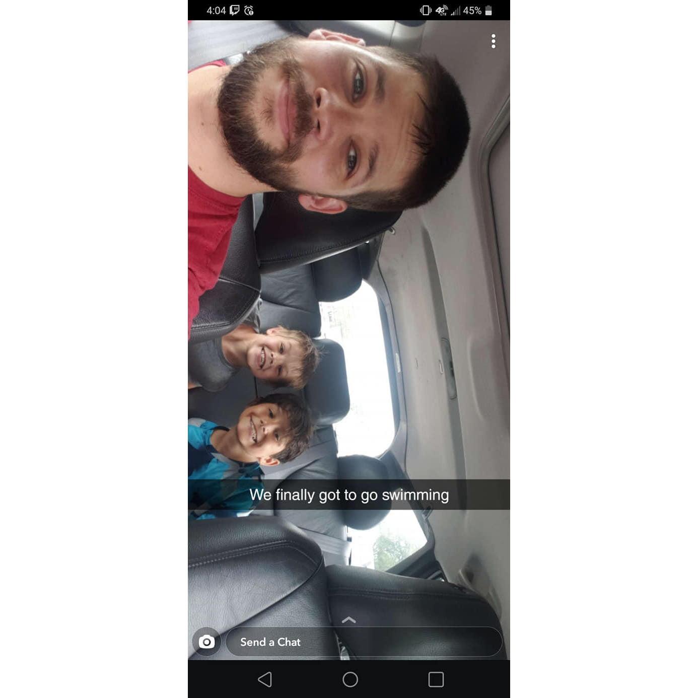 Our family is not complete without our bonus child Matthew! Alexs's half brother!