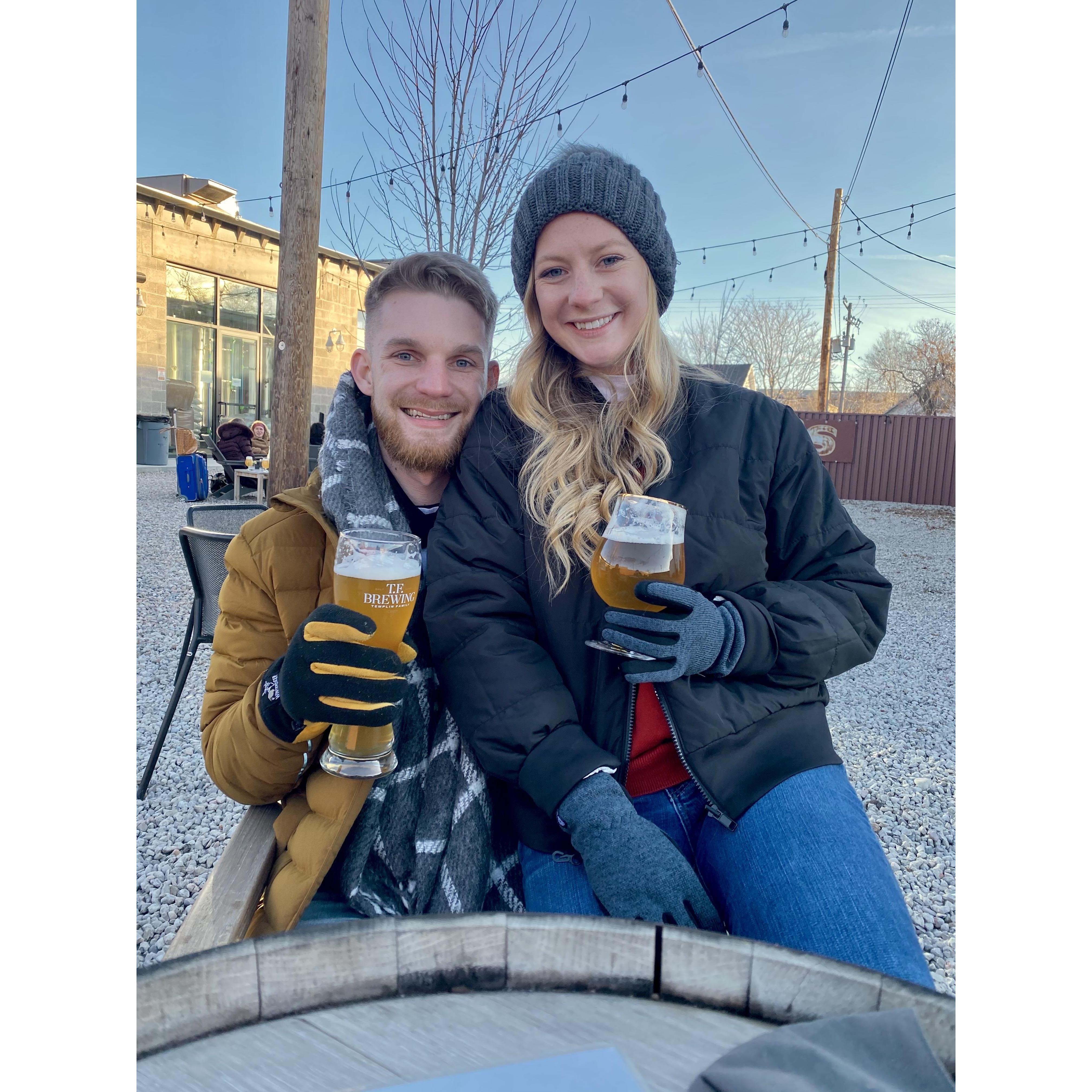 Jan 2021 - Salt Lake City, UT! Another adventure to visit my brother and sister-in-law and Jared's first introduction to them as "someone I really, really like" - spoiler: they approved