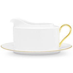 GRAVY AND TRAY WITH ROUND HANDLE