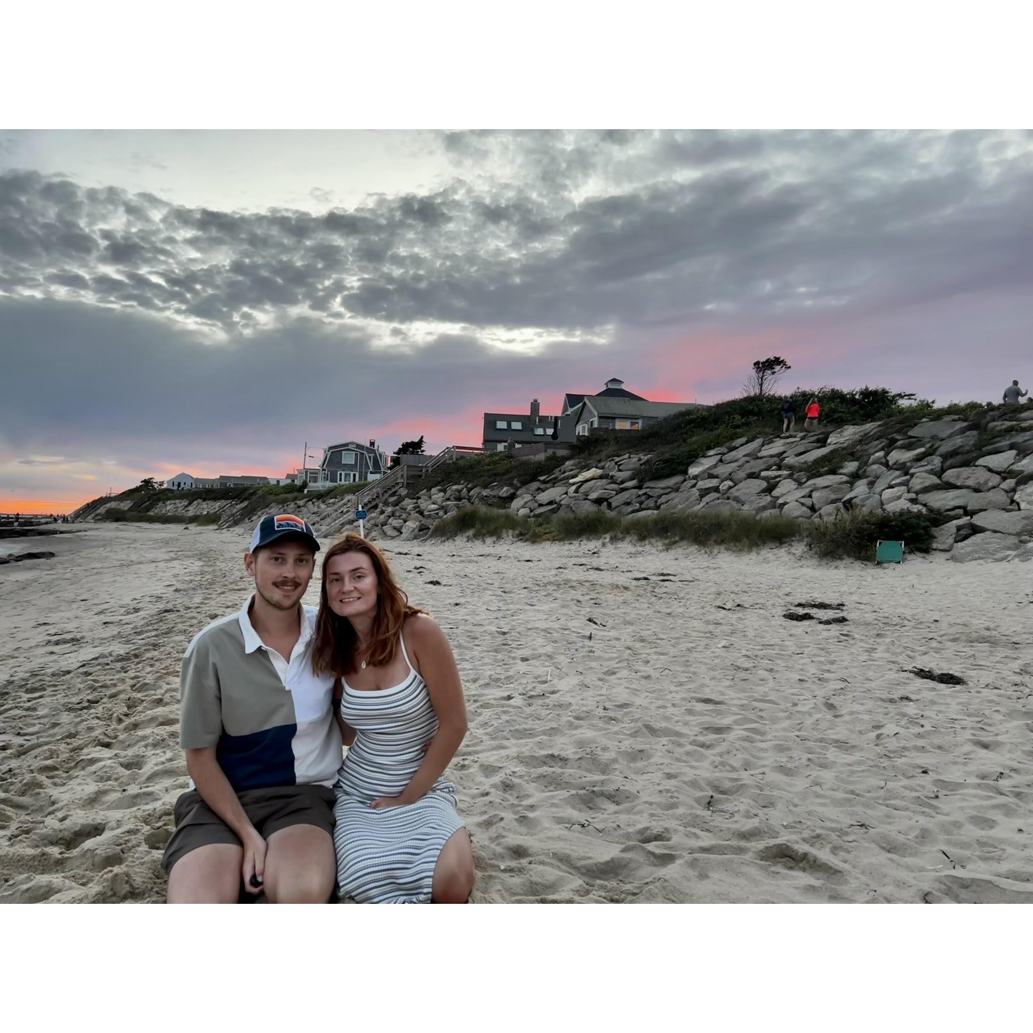 2022 Another picture on our vacation where we got engaged!