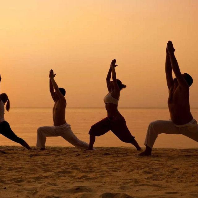 Honeymoon: Sunrise Yoga in India
