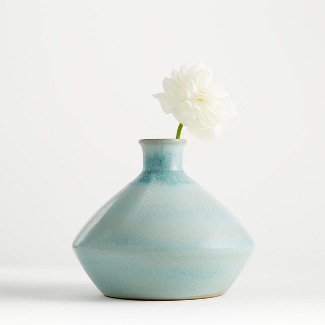 Mireya Mint Blue Vase