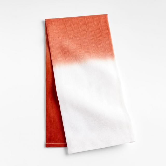 Sienna Hand Dip-Dyed Dish Towel