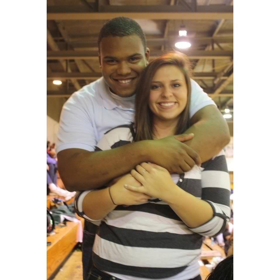 Graecie's favorite picture of us in high school
