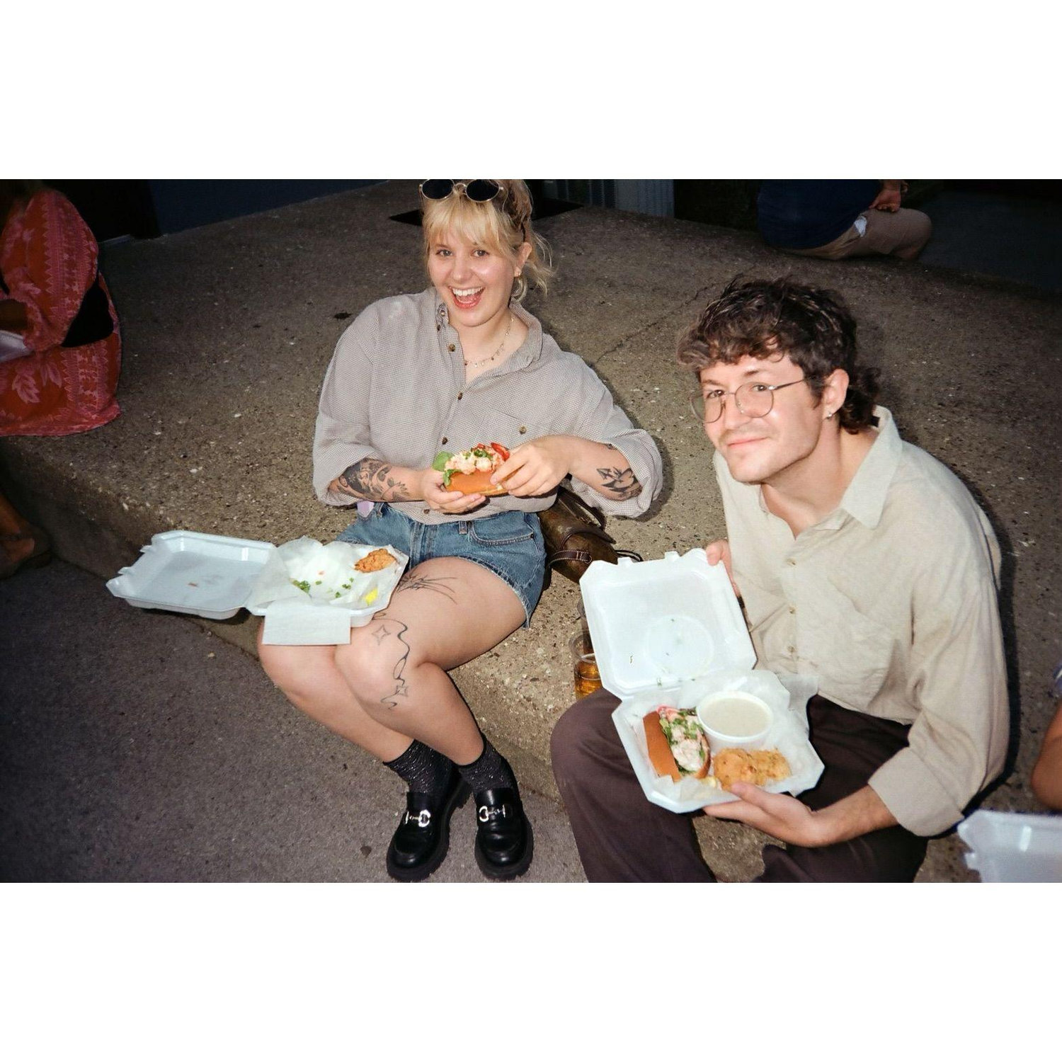 Eating delicious food has always been a highlight of our relationship!