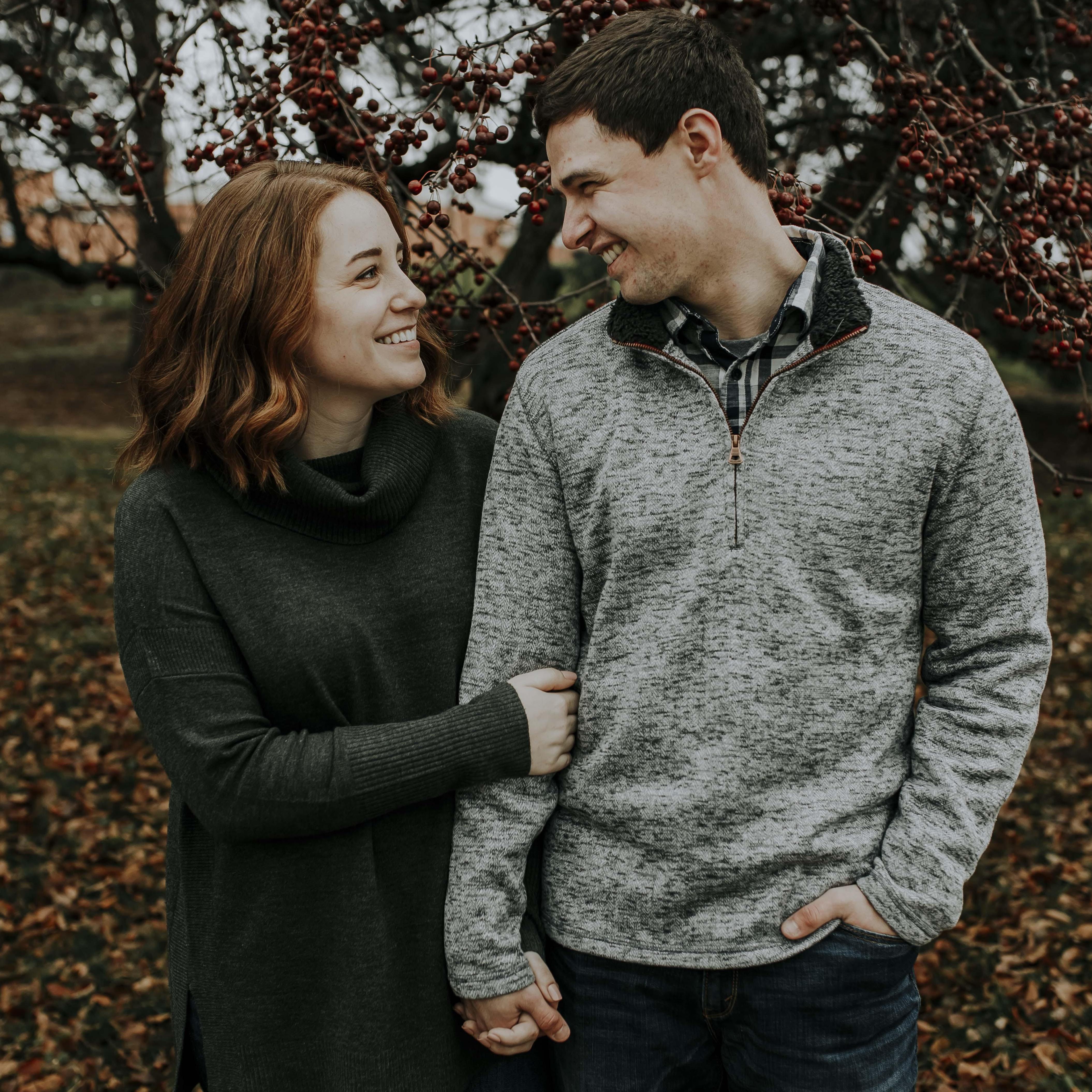 Engagement Photoshoot - Valparaiso University Campus