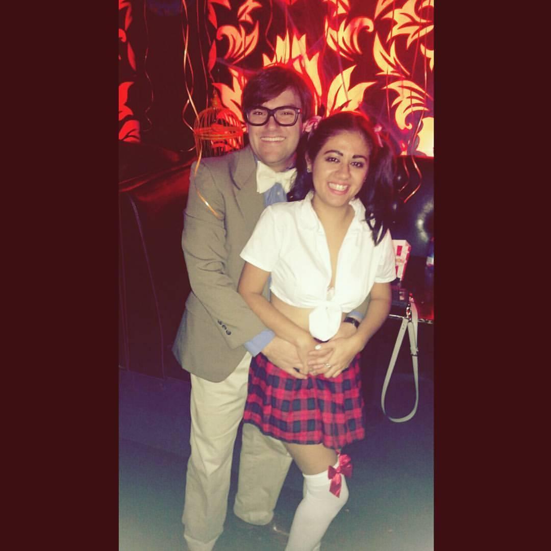 This was our 2nd Halloween together. We love Halloween and fun costumes!