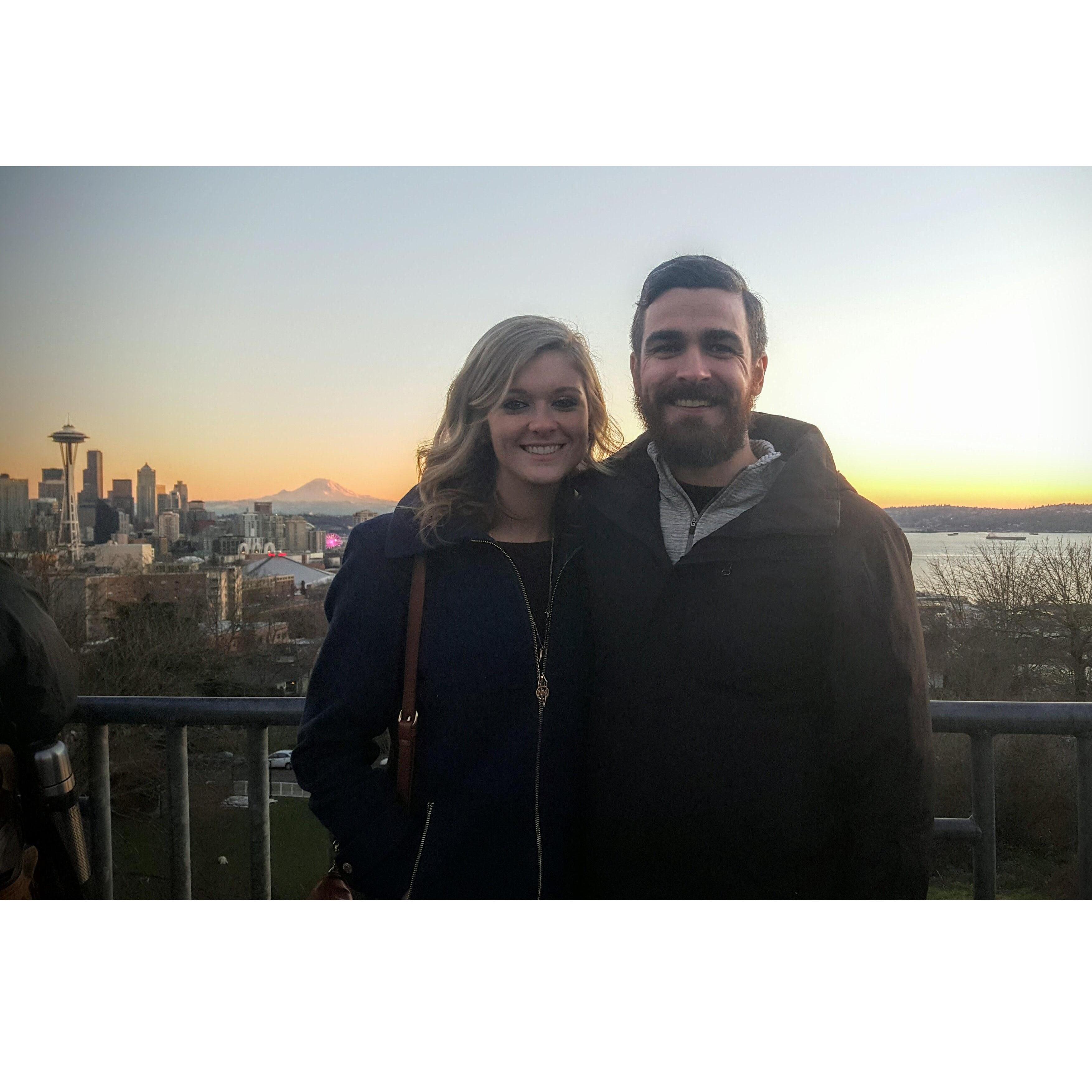 Showing Shannon the wonders of the Pacific Northwest! (December 2015)