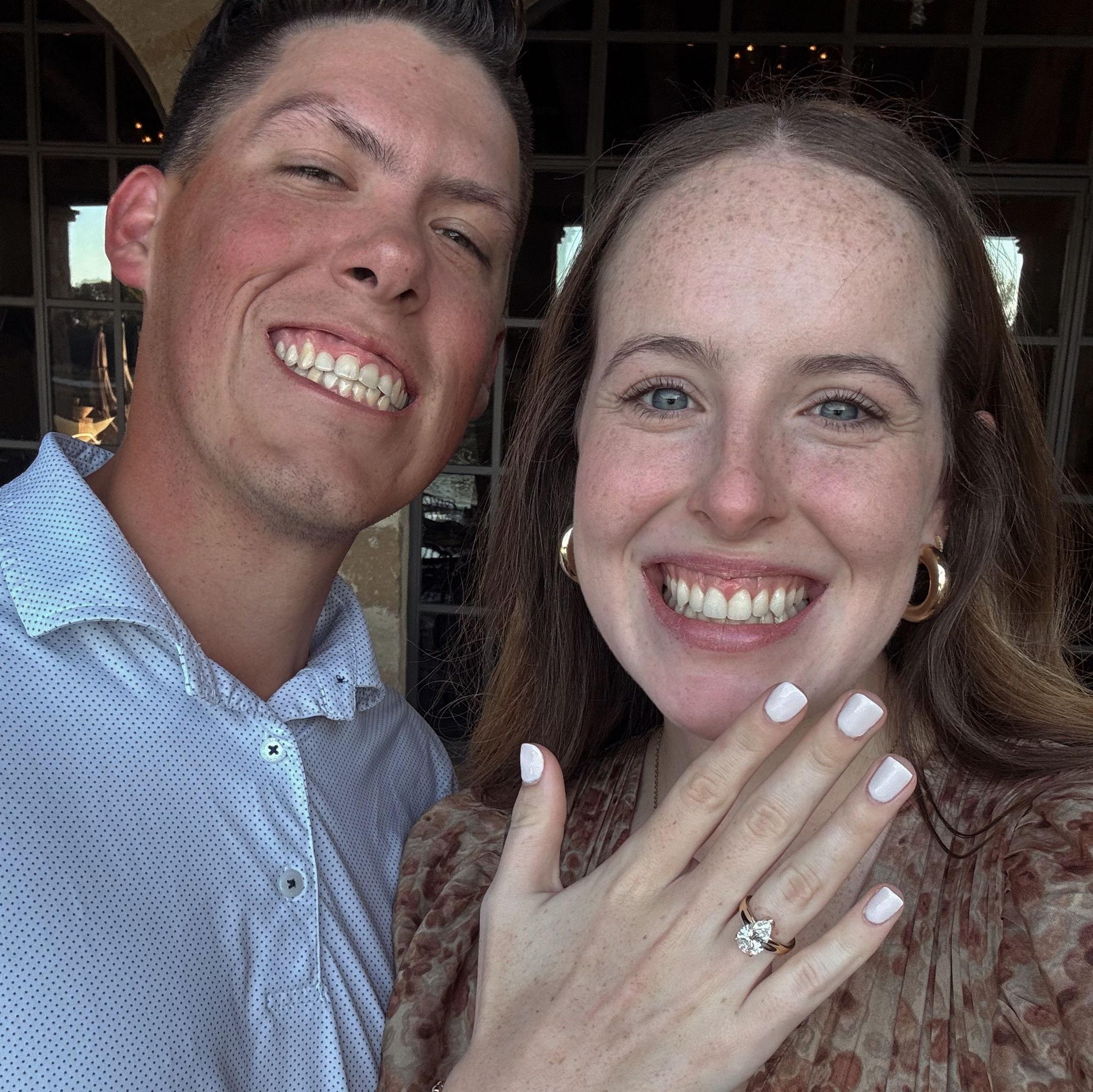 Right after we got engaged!