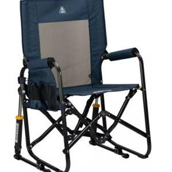 GCI Outdoor Stowaway Rocker; Color - Heathered Indigo