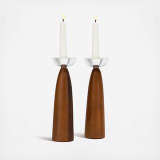 Unity Sabbath Candlestick, Set of 2