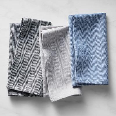 Williams Sonoma Herringbone Napkins, Set of 4