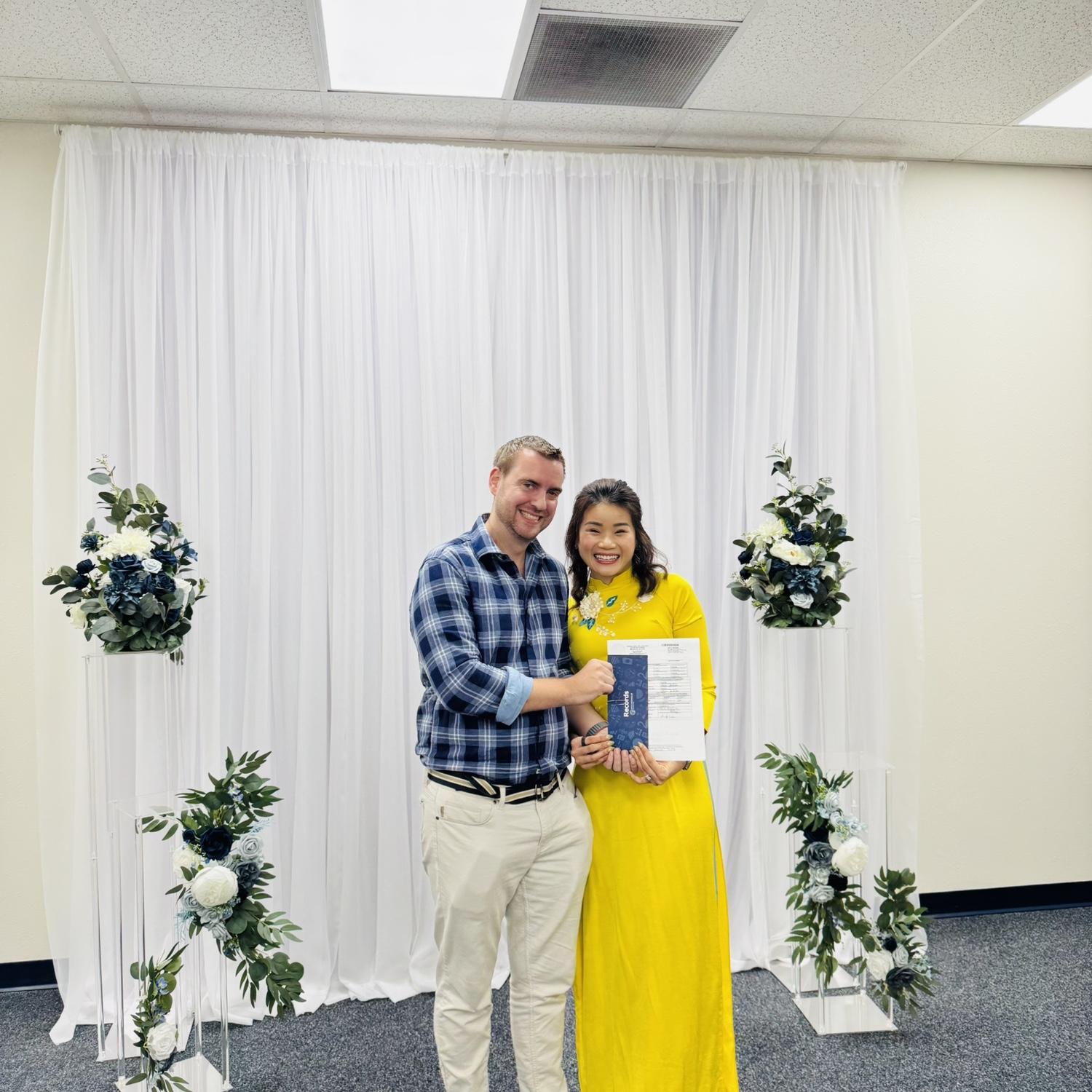 💒 Officially married — August 8th, 2025