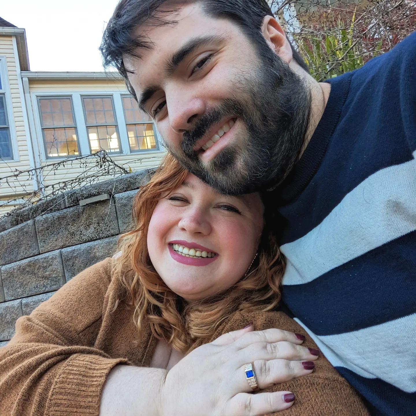 The day we got engaged.