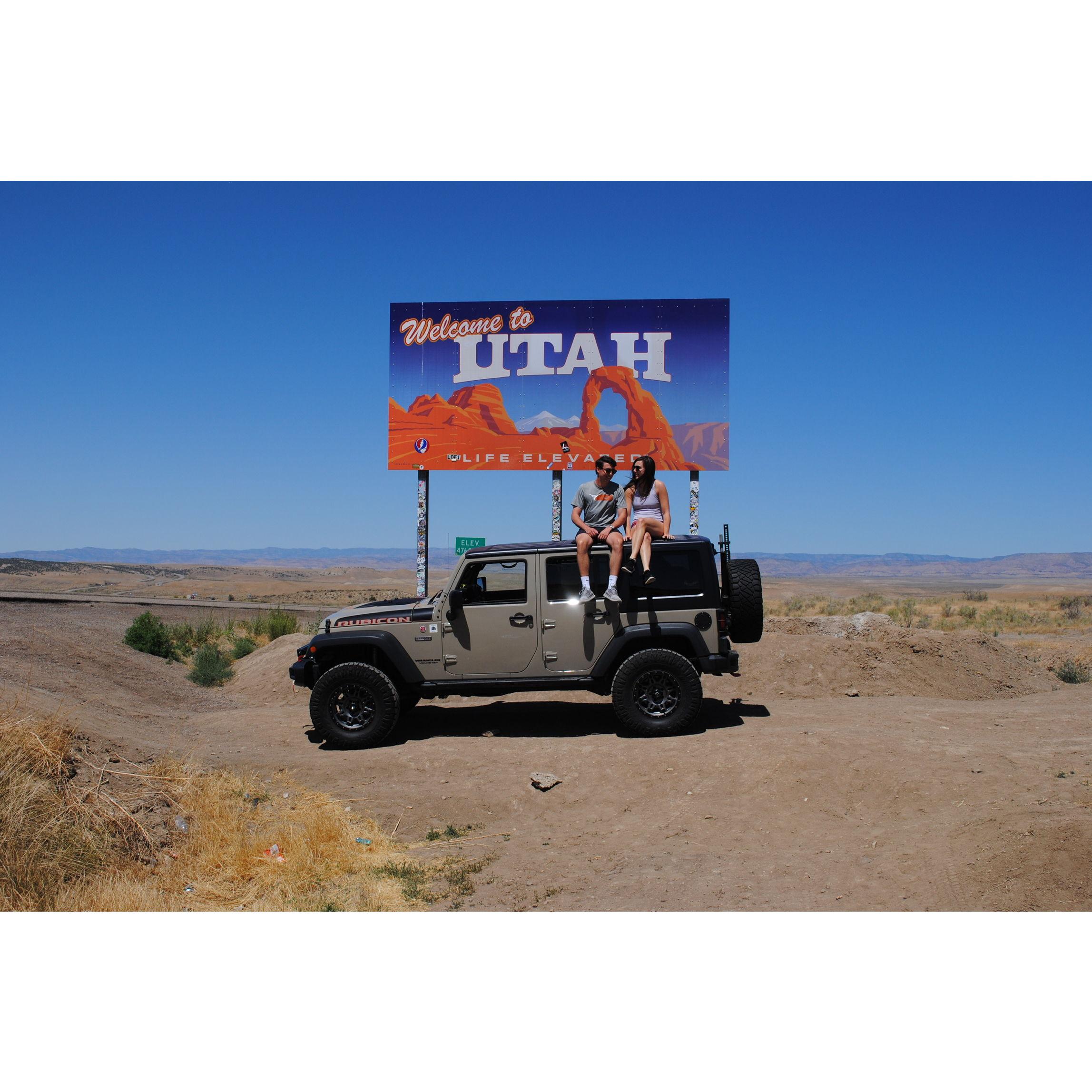 On our way to Arches National Park