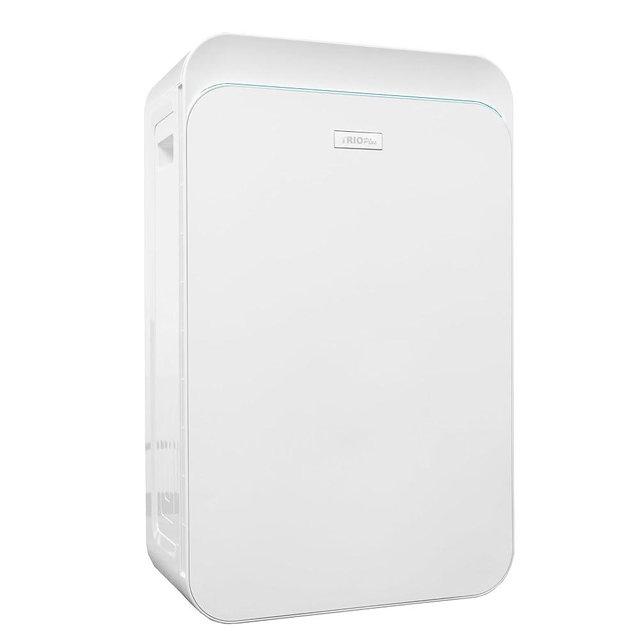 TRIO PLUS 5-Stage HEPA Air Purifier with UVC, PCO, Carbon, Air Quality Sensor, & Auto Function – Covers Up to 3,300 Sq. Ft.