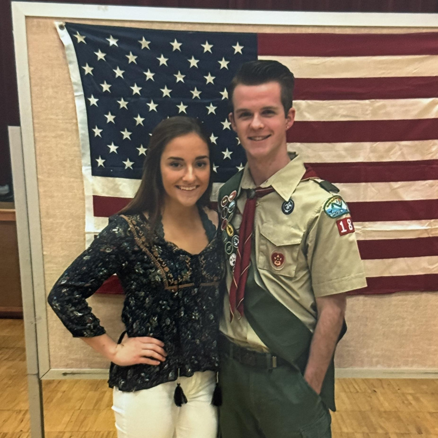 Shawn’s Eagle Scout initiation - October 2017