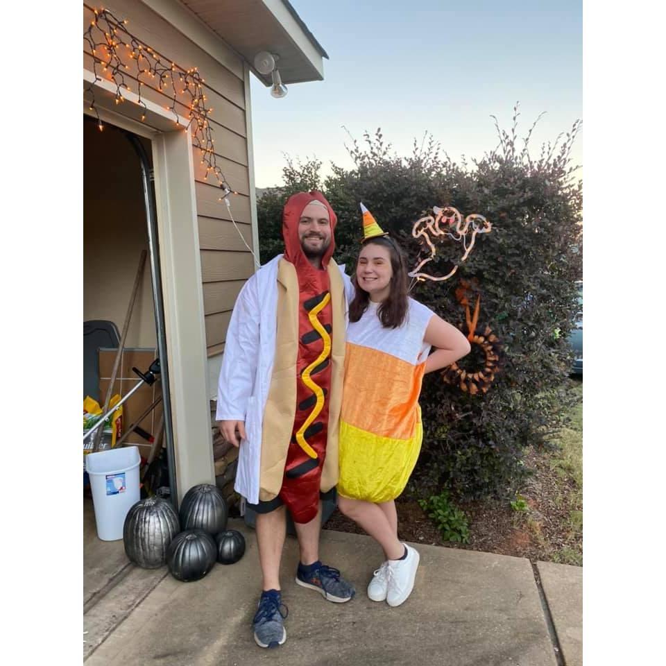 Halloween 2020. Colby was a Hot-DOGtor