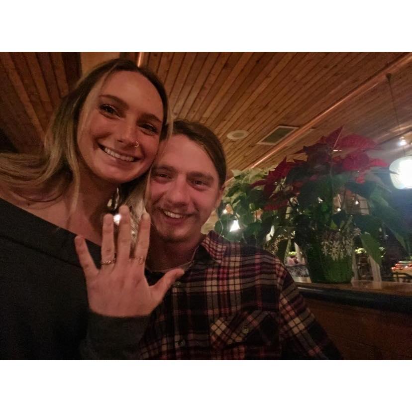 celebrating our engagement!
