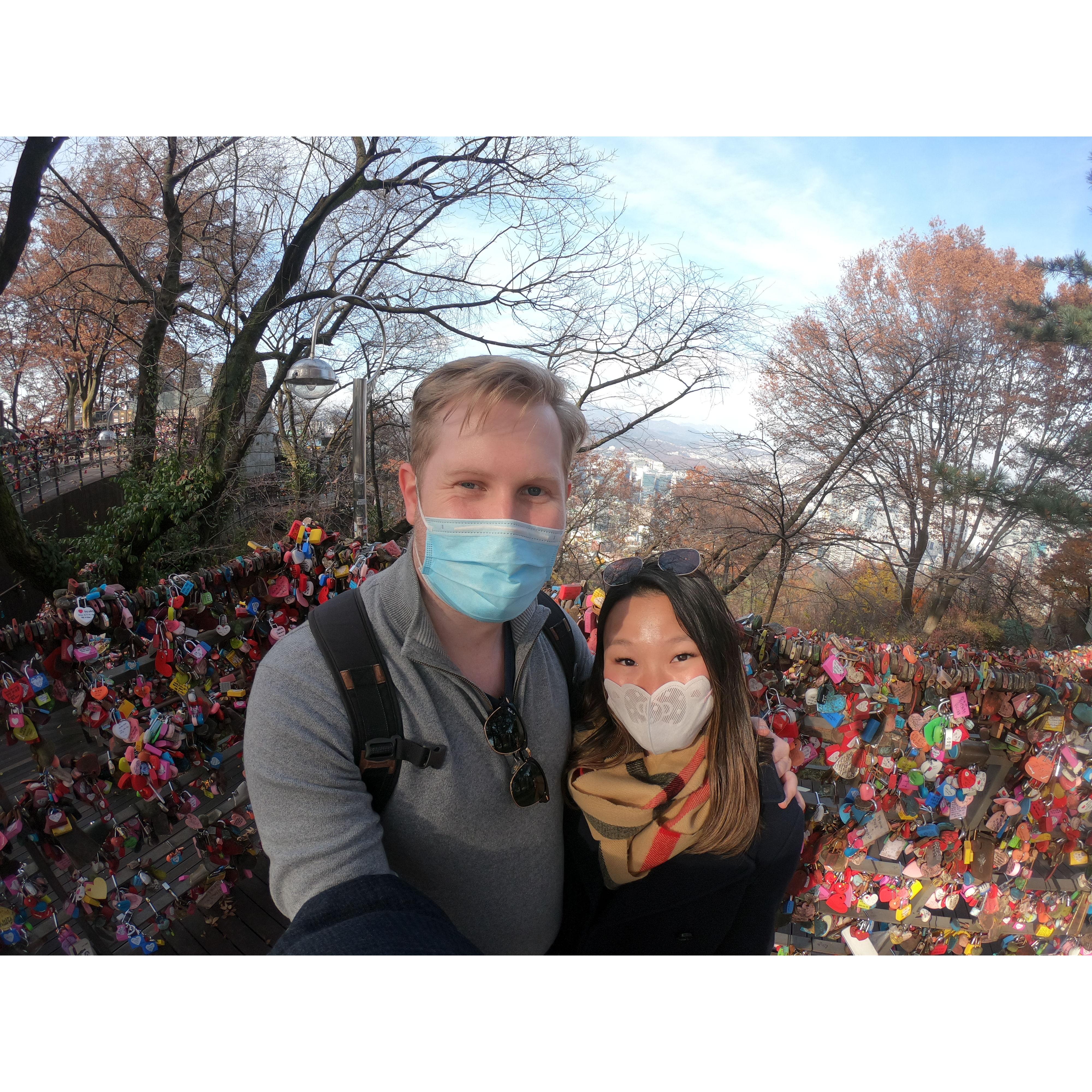 When he didn't let me buy a love lock because it was USD$15 ♥