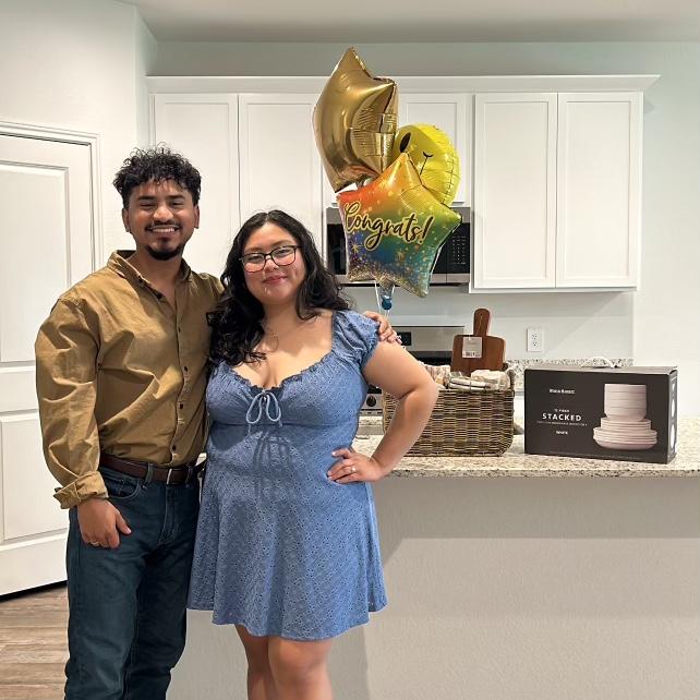 First picture inside our house