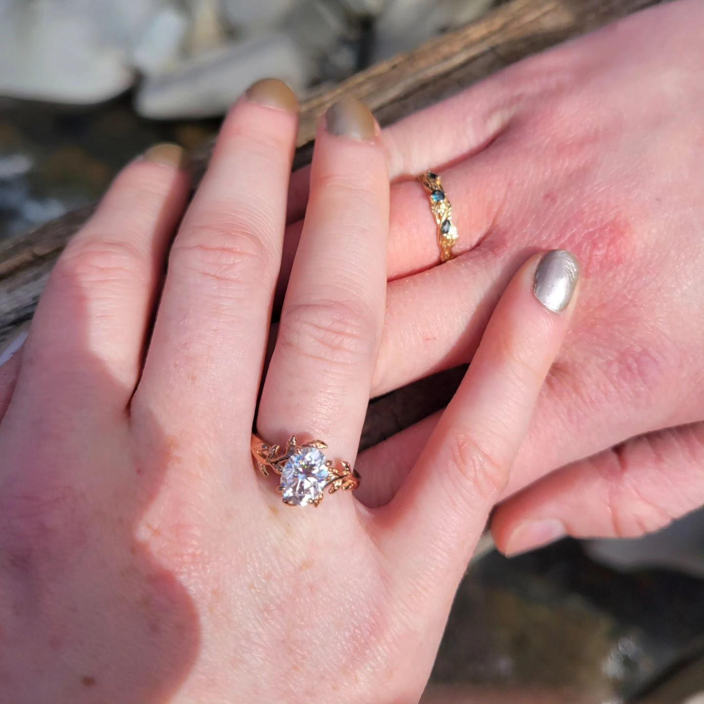 WE GOT ENGAGED!!!!