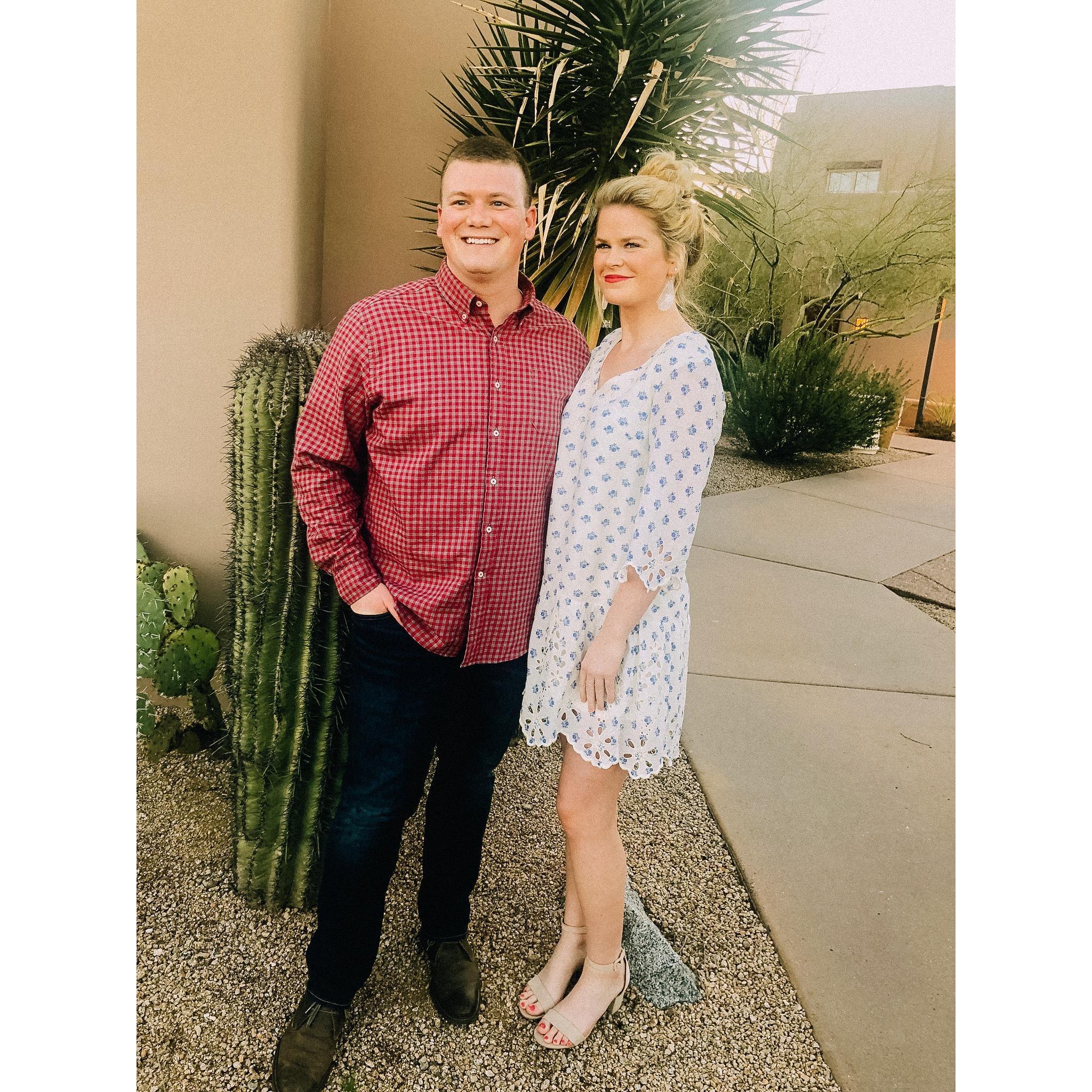 At one of our favorite places in Arizona