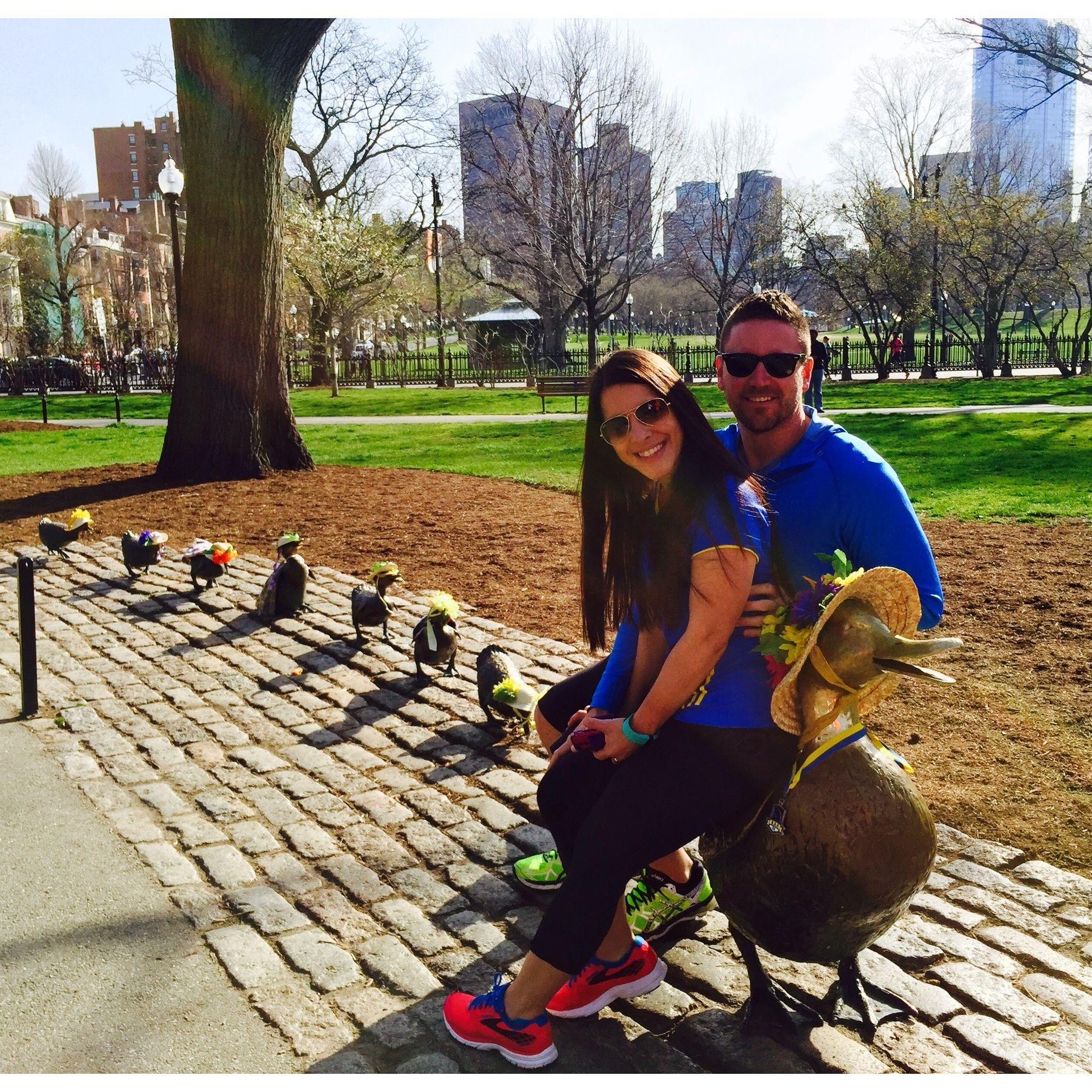 Make Way for (marathon) Ducklings.