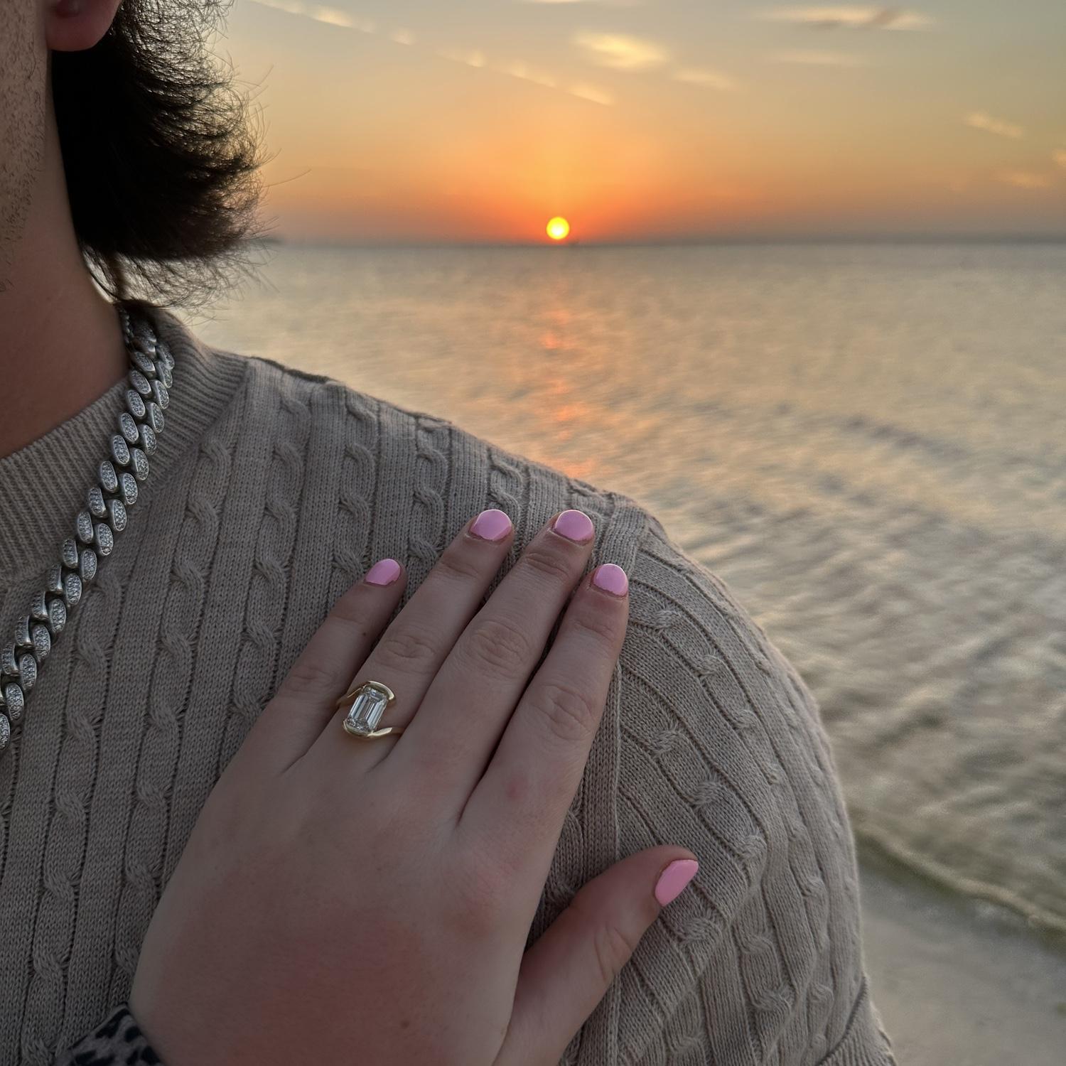 the most beautiful, amazing, & perfect ring a girl could ever ask for