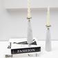 Coluna Candle Holder, Set of 2