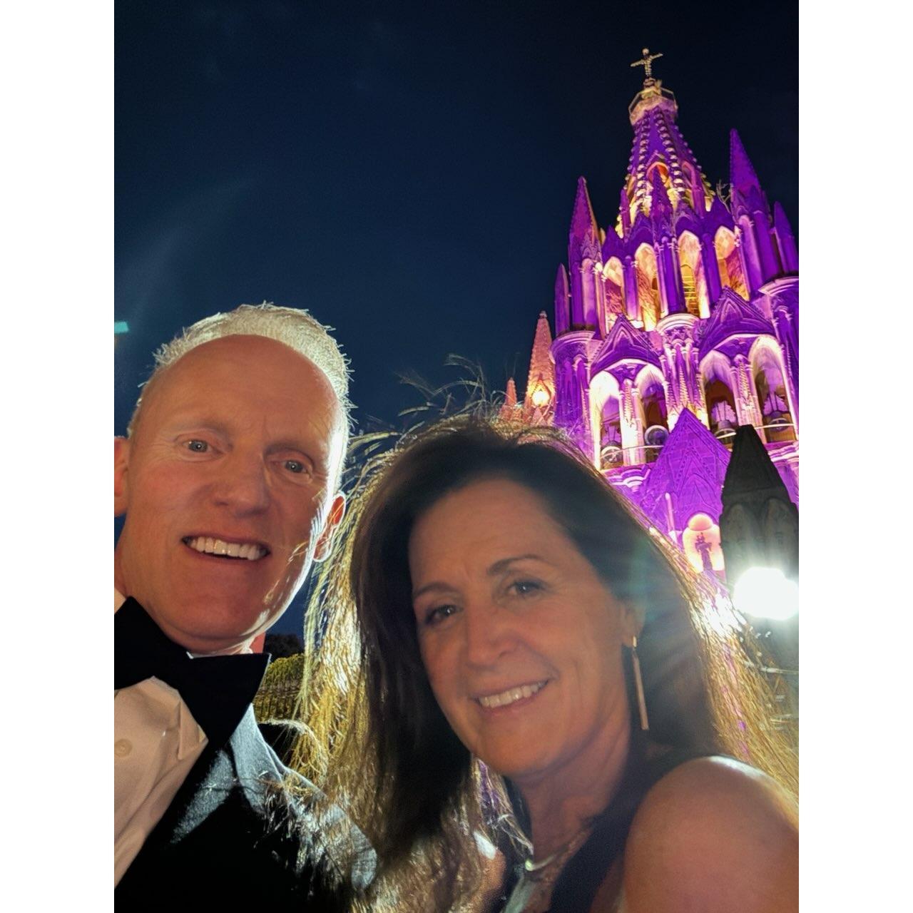 At Paige and Luis' wedding at San Miguel D'Allende Oct 2024.