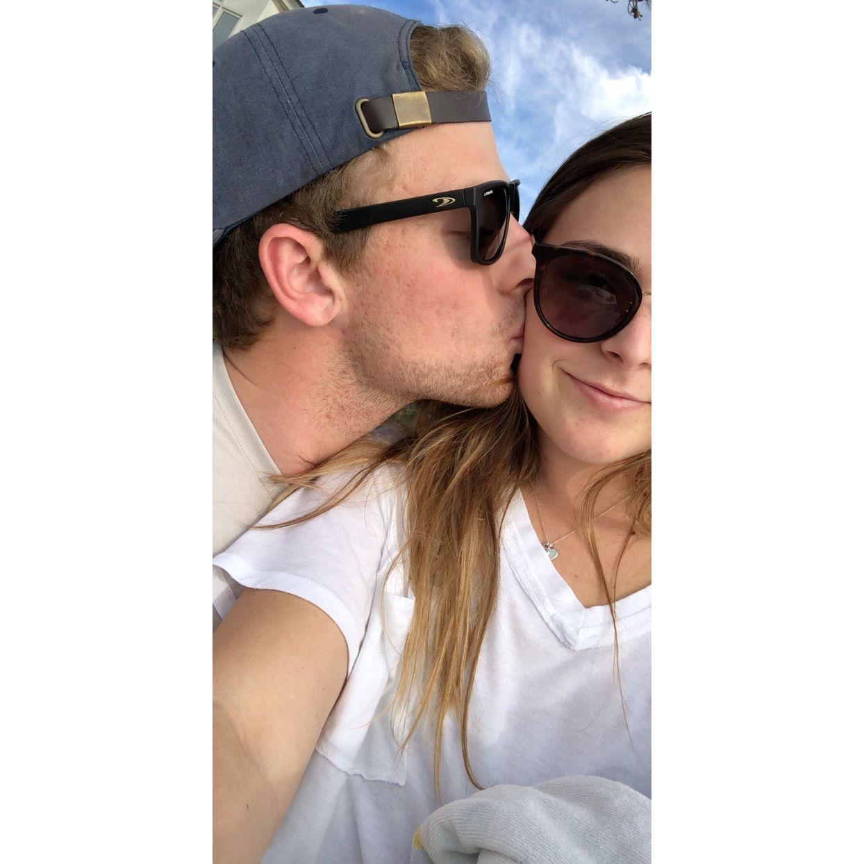 Our first picture together - January 2020