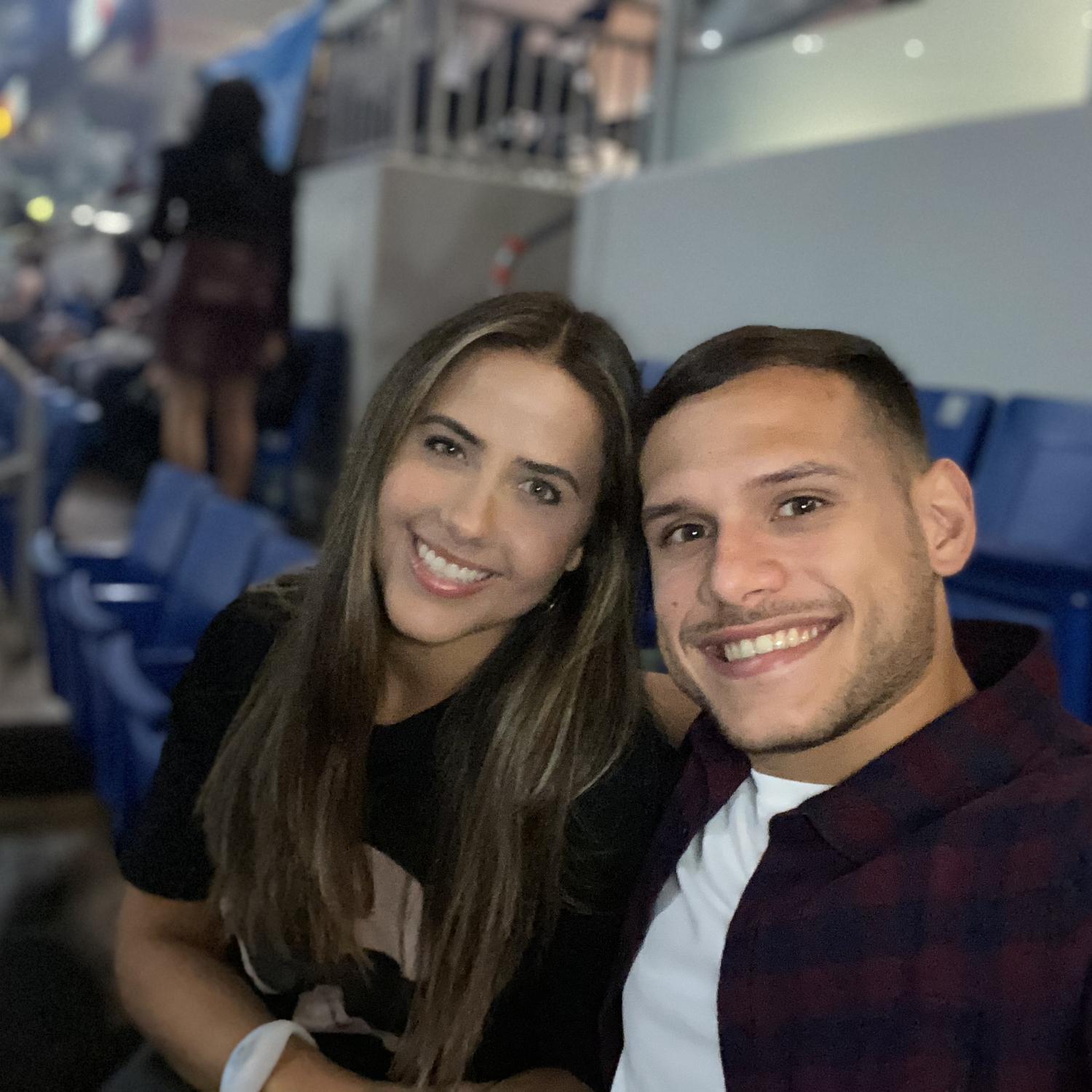 Our first concert together