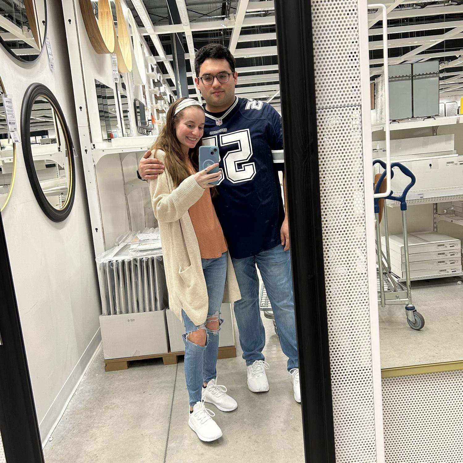 One of many trips to IKEA